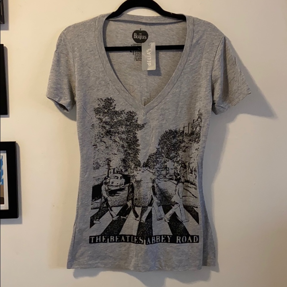 Beatles v-neck t-shirt for Delia*s